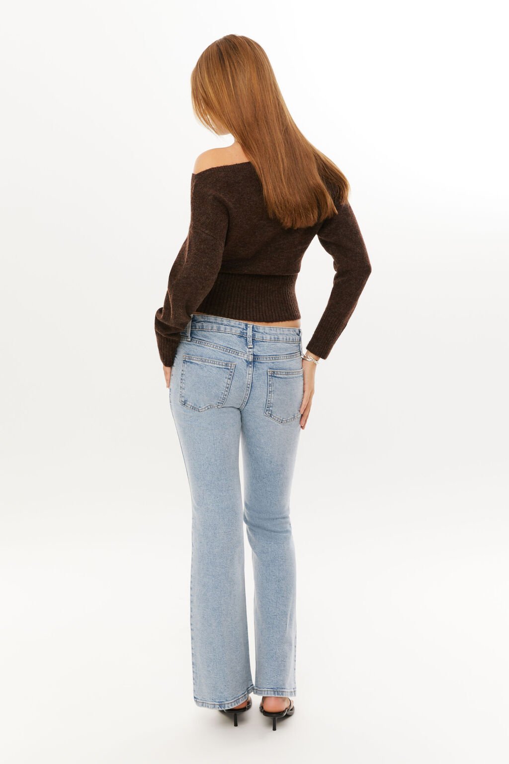 Fall Off-Shoulder Top in Cocoa